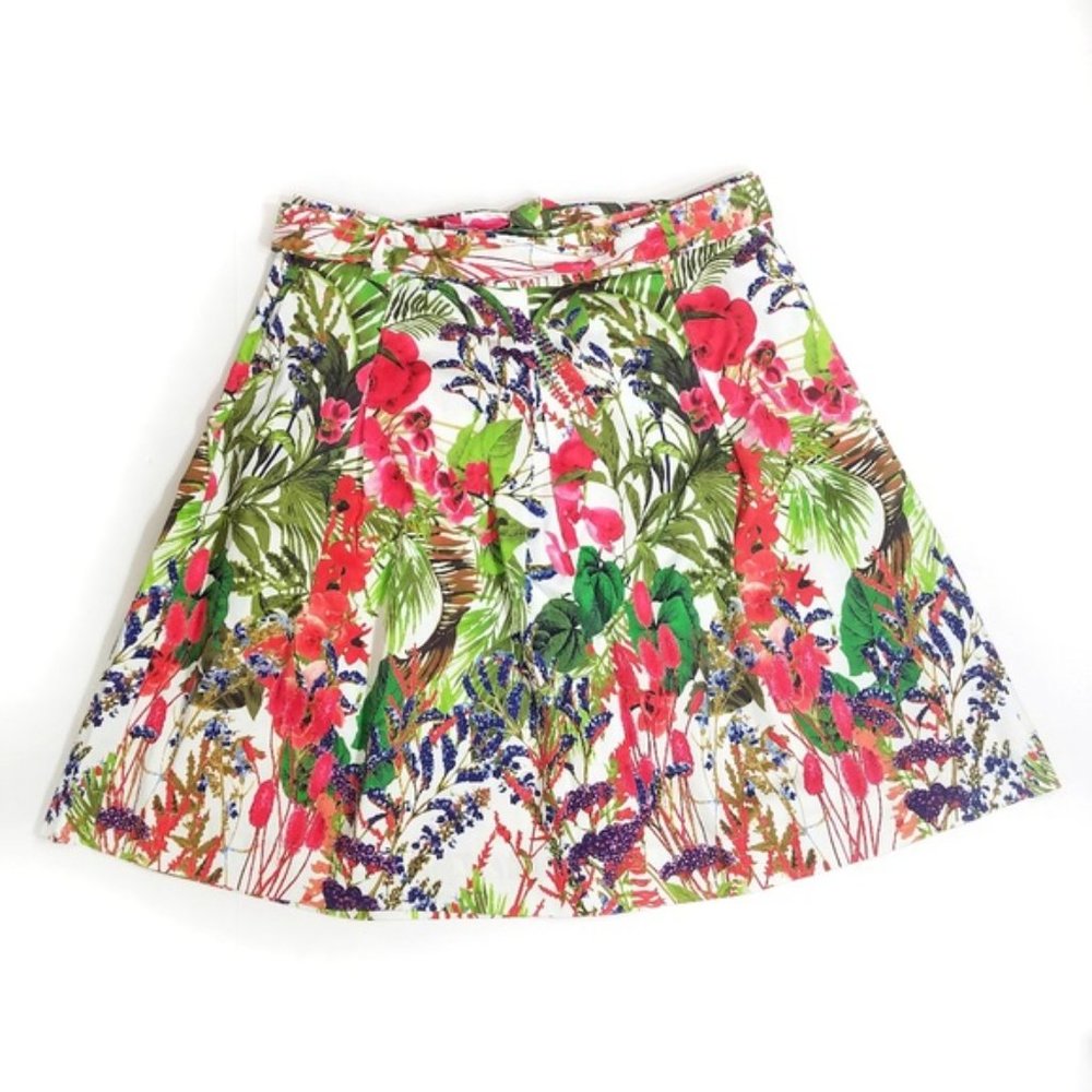 Soft Surroundings Vibrant Island-Print full short
